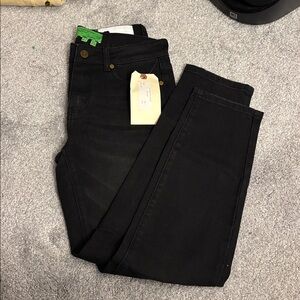 SANDRINE ROSE CALVIN SKINNY JEANS BLACK